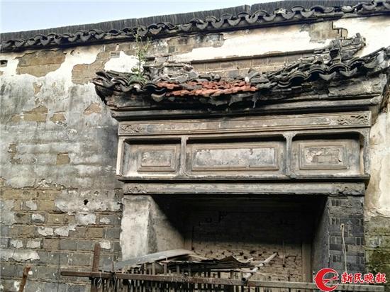 图说:曹家老宅 新民晚报记者 俞亮鑫 摄