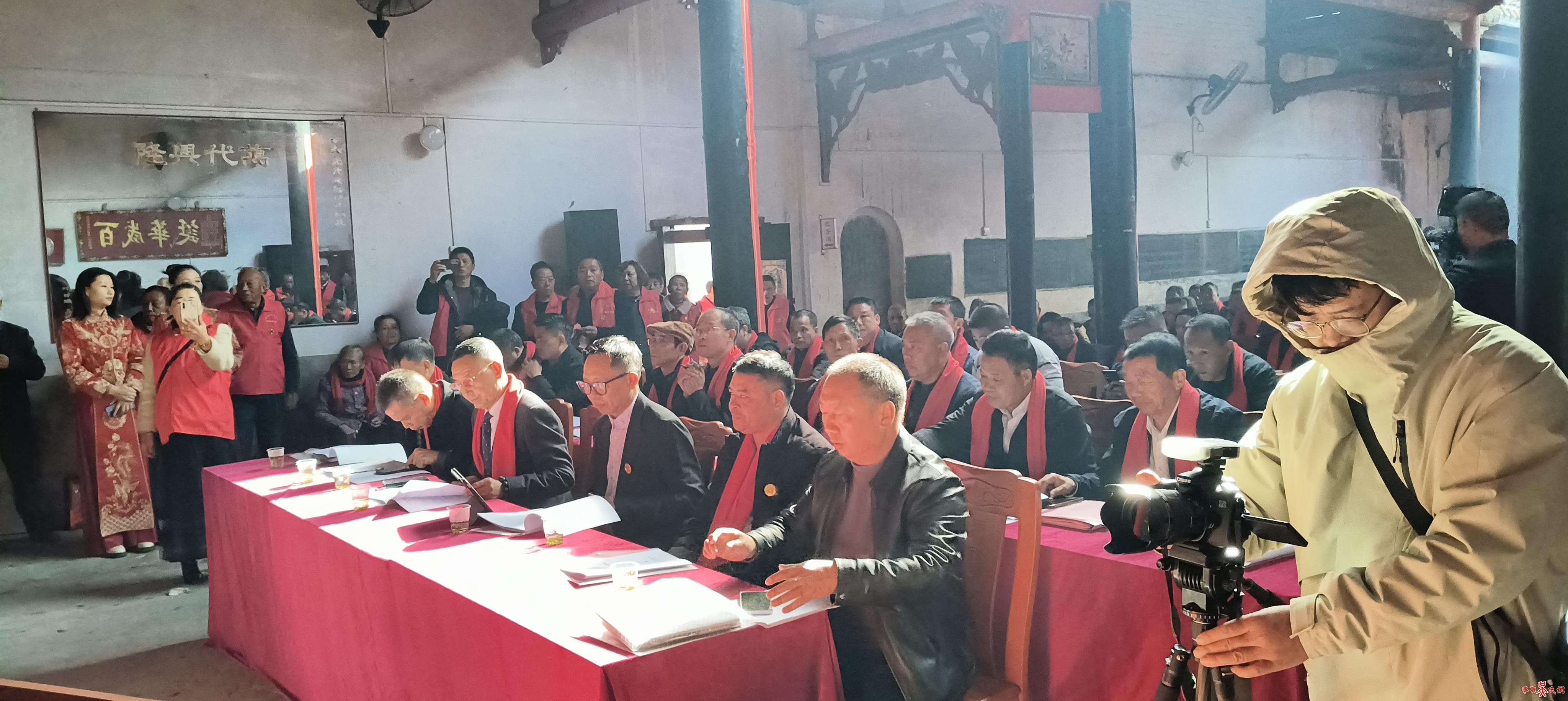 伯傥公文化研究理事会成立大会在汝城江头村吴氏宗祠隆重举行 图2 伯傥公文化研究理事会成立大会在汝城江头村吴氏宗祠隆重举行 图2
